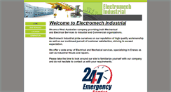 Desktop Screenshot of electromech.com.au